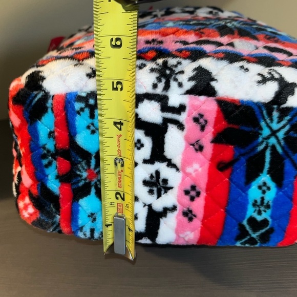 Vera Bradley Nordic Stripe Fleece Backpack NEW main image 4